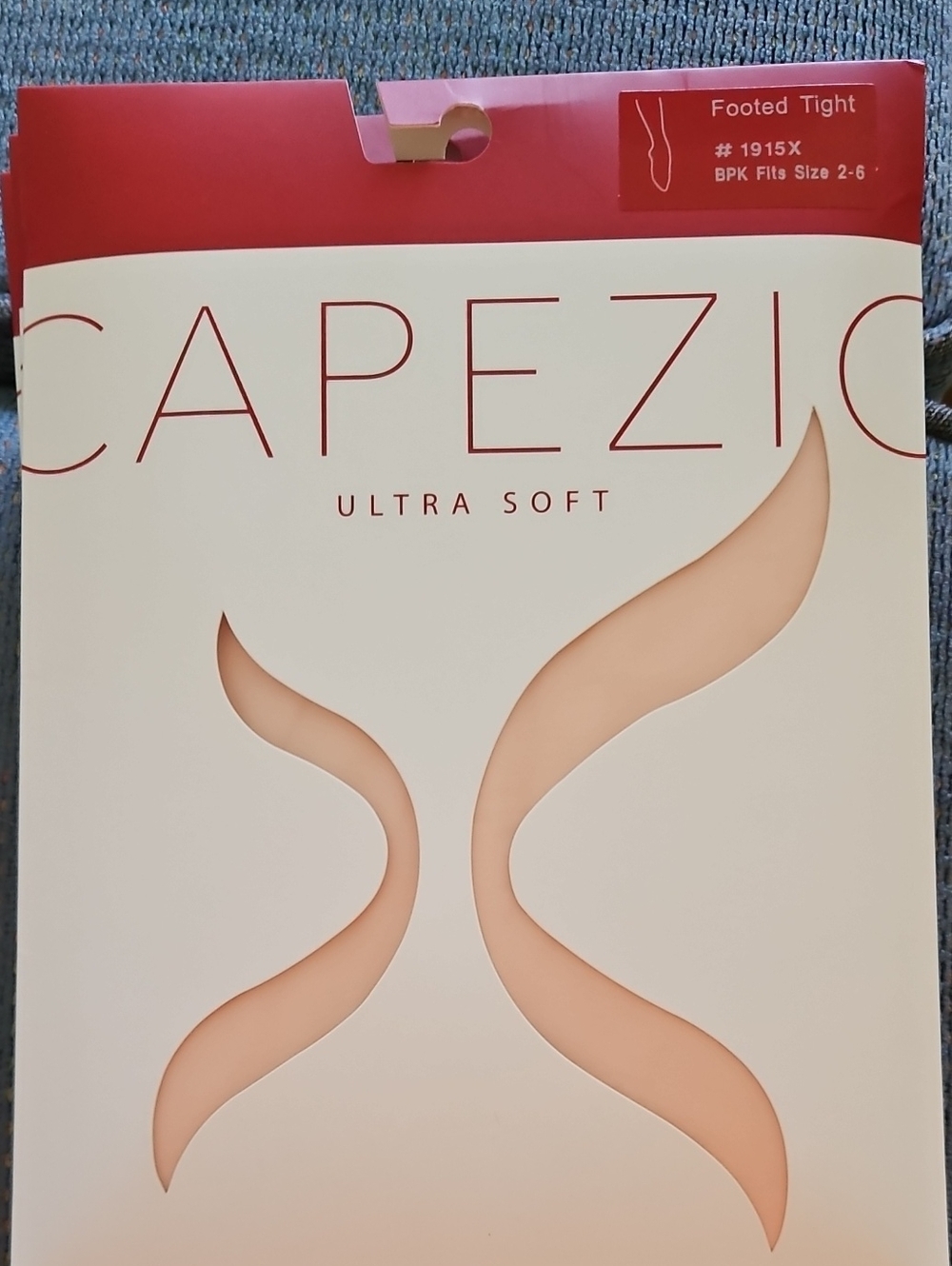 4 Capezio Ultra Soft Footed Tights Ballet Pink 1915x 2-6 New